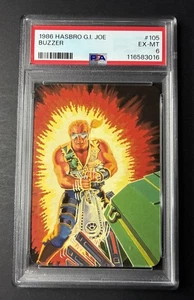 Hasbro G.I. 1986 GI Joe Buzzer #105 PSA 6 - Bild 1 von 2