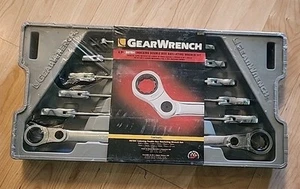 GearWrench 85490 - 6 piezas Juego de llaves de trinquete de doble caja indexadora métrica - Imagen 1 de 6