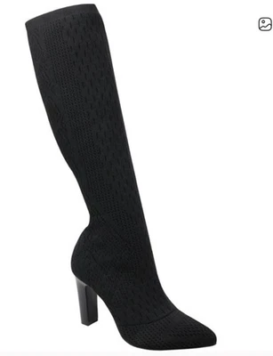 Zapatos de bota de punto Davis negros para mujer Charles David talla US 10 Foto 1 de 4