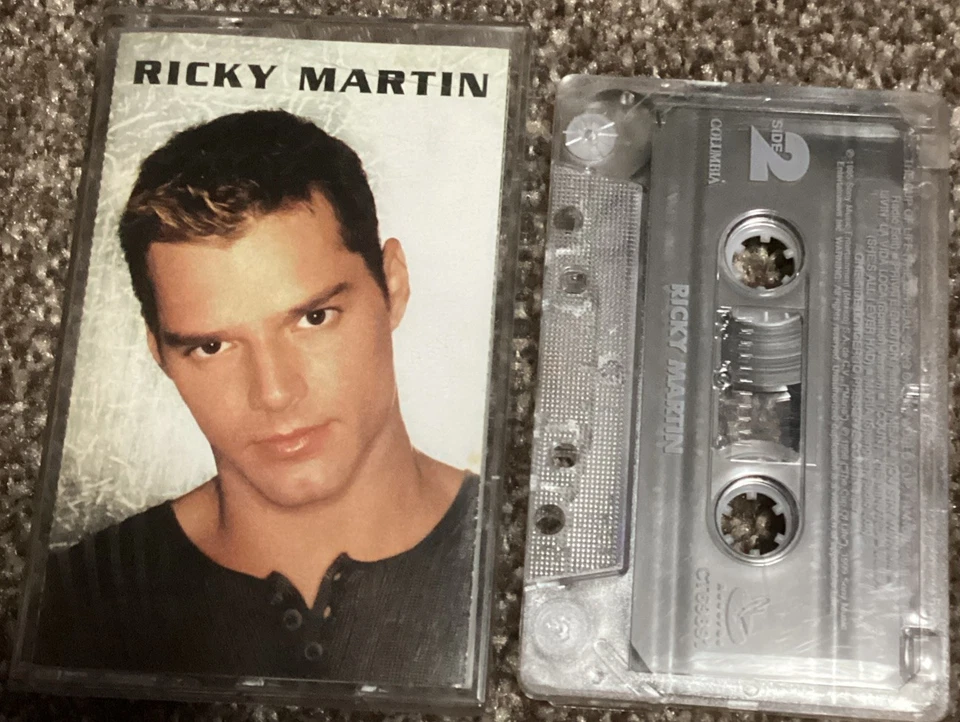 Ricky Martin Self Titled Latin Pop Music Album Cassette Tape  Foto 1 de 1
