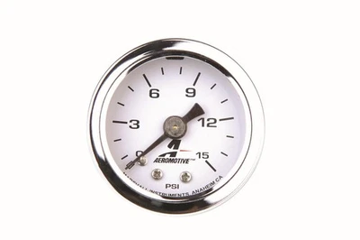 Aeromotive Fuel System Fuel Pressure Gauge | 15632*Aeromotive 0-15 psi Fuel Pres - Image 1 of 4