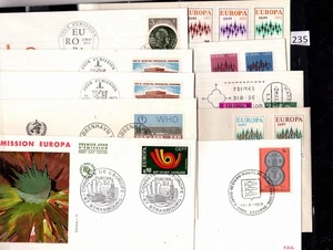 # COLLECTIONS 1972 - 10 FDC - EUROPA CEPT - Picture 1 of 1