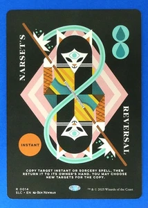 MTG Narset's Reversal |NM| Encyclopedia Secret Lair Magic 0014 RARE - Picture 1 of 2