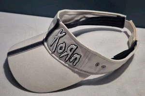 Vintage KORN Schirmmütze Mütze weiß mit Stickerei *LESEN* Bio-Domes - Bild 1 von 21