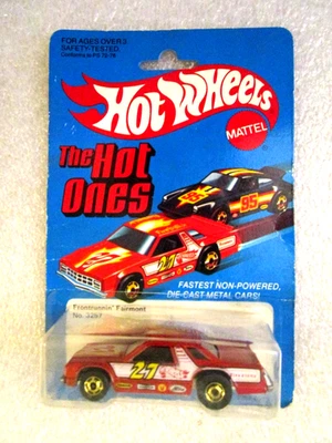 Hot Wheels 1982 The Hot Ones Frontrunnin' Fairmont No. 3257 Blue Card Hong Kong - Image 1 of 3
