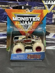 Monster Jam Zombie Boneyard Series 13 Diecast Truck Rarität Selten 1/64 Red Hubs - Bild 1 von 2