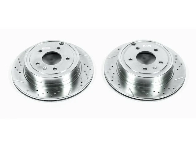 Rear Brake Rotor Set For 2007-2009 Chevy Equinox 2008 CN585PF - Image 1 of 1