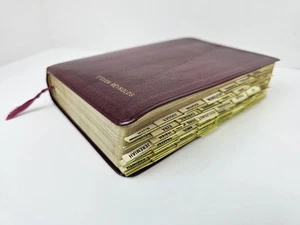 Bibel KJV Riesendruck roter Buchstaben Reiter Daumen Index Nelson 544BG gebunden - Bild 1 von 11