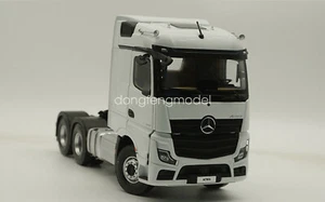 1/24 Scale Mercedes Benz Actros Truck Tractor White Diecast Toy Collection NIB - Picture 1 of 7
