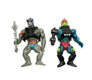 2 Masters of the Universe Vintage Action Figures Motu Trap 1982 & Stratos 1981 - Picture 1 of 5