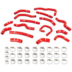 Mishimoto Ancillary/Heater Hose Kit, for Toyota Land Cruiser 4.7L 1998-2002, Red