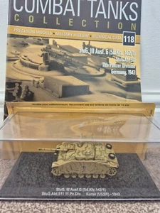 ALTAYA DEAGOSTINI 1/72 STUG. III AUSF.G SD.KFZ.142/1 USSR 1943 WW2 TANK + MAG - Picture 1 of 3