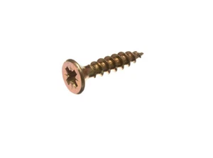 Nuovo 100 X Chip Board Vite Fissaggi Yzp Giallo Acciaio Zincato 4.0 X 20 - Onest - Foto 1 di 1