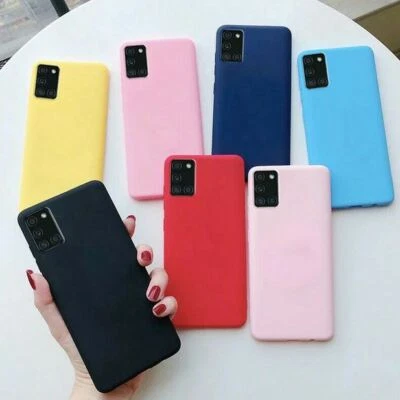 For Samsung Galaxy A12 A13 A14 A15 A40 A51 A71 TPU Silicone Rubber Phone Case