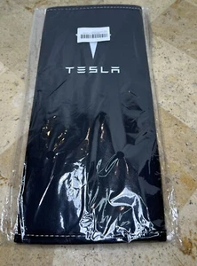 Car Armrest Cover For Tesla Model 3/Y PU Leather Center Console White STITCH NEW - Picture 1 of 7