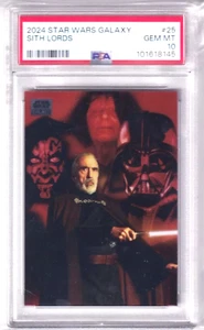 2024 Topps Chrome Star Wars Galaxy Sith Lords #25 PSA 10 - Picture 1 of 2