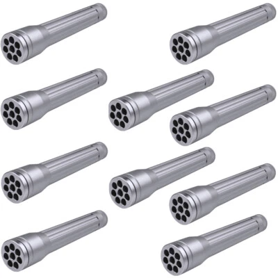 Mellert 10x LED Taschenlampe 8 Aluminium G17 Lampe Leuchte Geschenk Anhänger