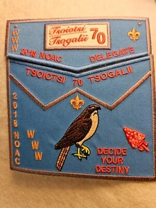 BSA Tsoiotsi Tsogalii 70 Old North State Council 2018 NOAC DELEGATE Patch Set - Bild 1 von 1