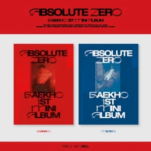 BAEKHO NU'EST 1st Mini Album [Absolute Zero] Random Ver. CD+Book+P.Card+F.Poster - Imagen 1 de 12