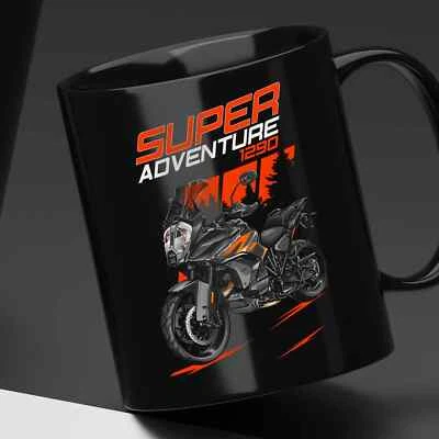 KTM 1290 Super Adventure 2015-2024 Motorcycle Coffee Mug 11OZ, Bikers Gift