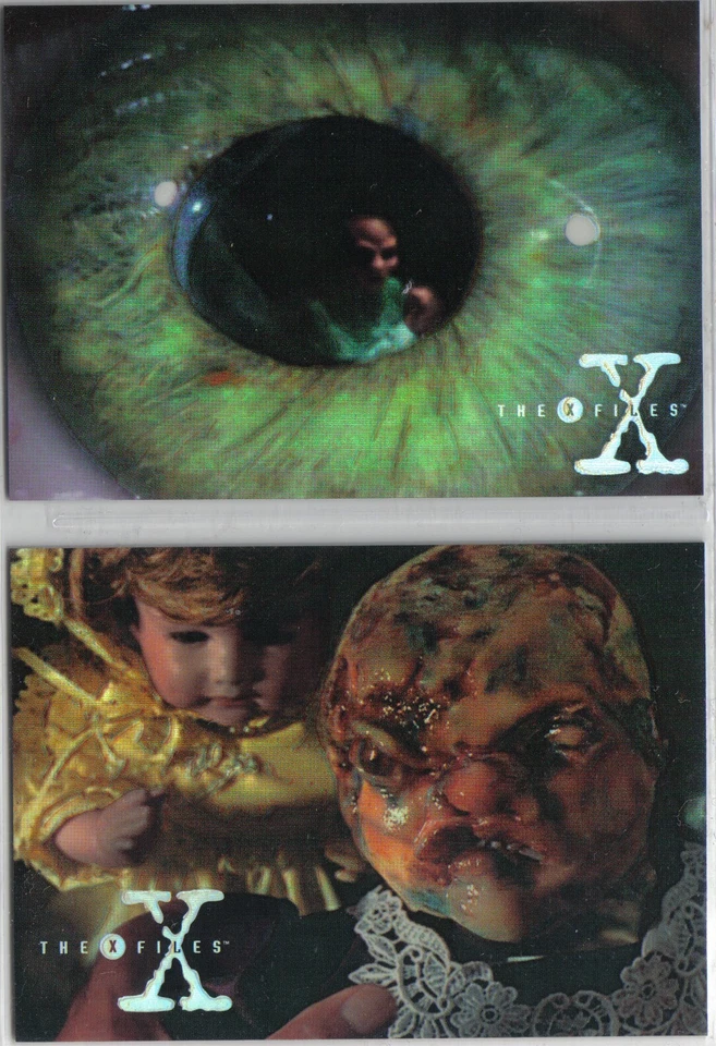 X FILES SEASON 3 CHROMIUM CARDS SET OF 2 - Image 1 of 1