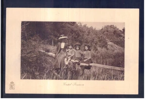 Cartolina Castel Porziano Regina Elena Principi Umberto Mafalda Jolanda N277 - Foto 1 di 1