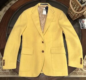 Ralph Lauren Gent’s Size 40R Custom Fit 100% Wool Sport Coat Jacket Made n Italy