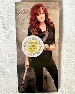 BONNIE RAITT 1989 SEALED LONGBOX CD GRAMMY AWARD PROMO STICKER NICK OF TIME LP - Imagen 1 de 7