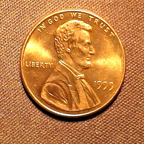 1999 Lincoln Memorial Cent-BU-No Mint Mark-Large Date-DDO Cover