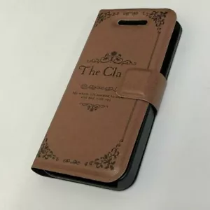 Case for iPhone 5S 5 Cover PU Leather Flip Wallet - Retro Book Cover - Picture 1 of 6
