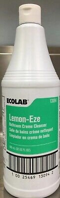 ECOLAB - Lemon-Eze Bathroom Creme Cleanser - 13094 • 28.99$