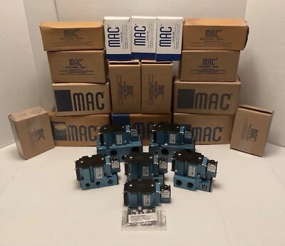 MAC Valves Inc. 6511B-000-PM-111DA Solenoid Valve NEW!! Same Day Shipping!! - Image 1 of 3