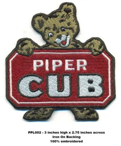 PIPER CUB AIRCRAFT PATCH -PPL002 - Picture 1 of 1