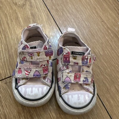 BOTINES DEPORTIVOS CONVERSE ALLSTAR ROSA BEBÉ NIÑA TALLA 4 20 Foto 1 de 4