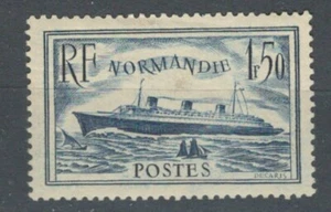 LOTE DE SELLOS FRANCIA EUROPA NORMANDÍA BARCOS Y BARCOS MNH (FR 652) - Imagen 1 de 1