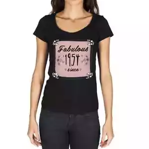 Women's Graphic T-Shirt Fabulous Woman Since 1954 70th Birthday Anniversary 70 - Picture 1 of 7