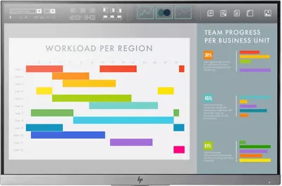 HP EliteDisplay E243i 24 inch IPS LED Monitor WUXGA Grade A No Stand - Image 1 of 4