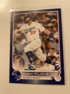 Albert Pujols 2022 Topps Blue #237 LA Dodgers - Picture 1 of 2