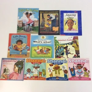 Girls African American Preschool Kindergarten 10 Picture Story Book Lot - Bild 1 von 4