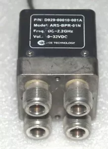 INTERRUPTOR COAXIAL ACE TECHNOLOGY RF DC-2.2 GHz 20-32VDC @300W - Imagen 1 de 1