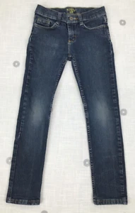 Riders by Lee Medium Blue Denim Adjustable Waist Embroidered Jeans Boys Sz 7 R - Picture 1 of 8