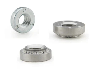S-M3-2ZI Self-Clinching Nut Flush Fastener Penn Engineering PEM Carbon Steel 100 - Picture 1 of 4