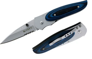 CRKT: Columbia River Knife: 8012 Howard Viele Design blauer Micarta-Griff - Bild 1 von 5