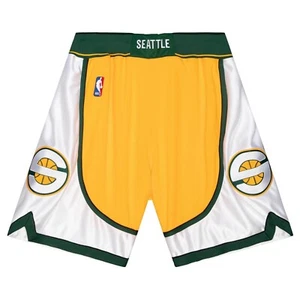 PANTALONES CORTOS MITCHELL & NESS NBA AUTÉNTICOS SEATTLE SUPERSONICS 07-08, Medianos - Imagen 1 de 3