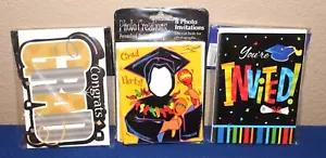 24 pc w/Envelopes GRADUATION INVITATION CARDS DIFFERENT STYLES NEW !!! - Picture 1 of 1