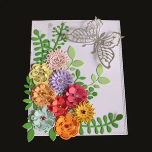 Blumen Stanzformen Metall Stencil Cutting Dies Scrapbooking Stanzschablone Album - Bild 1 von 4
