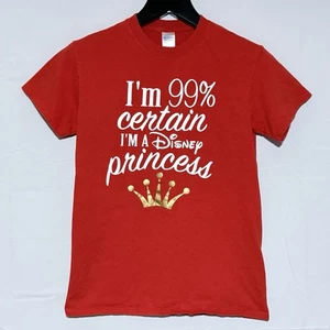 Disney Princess Women’s Shirt (S) “I’m 99% Certain I’m A Disney Princess” - Bild 1 von 4