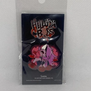 Helluva Boss Loona Furry Valentines Day 2025 Enamel Pin - Picture 1 of 2