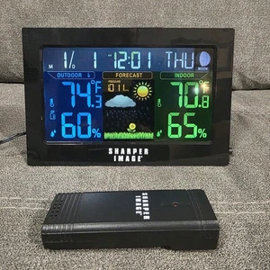 Weather Station Indoor Outdoor Thermometer Wireless Color Display Digital - Picture 1 of 5