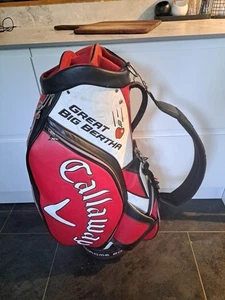 CALLAWAY XR TOLLE BIG BERTHA STAFF / TOUR GOLFBAG MIT SCHULTERGURT & KAPUZE - Bild 1 von 16